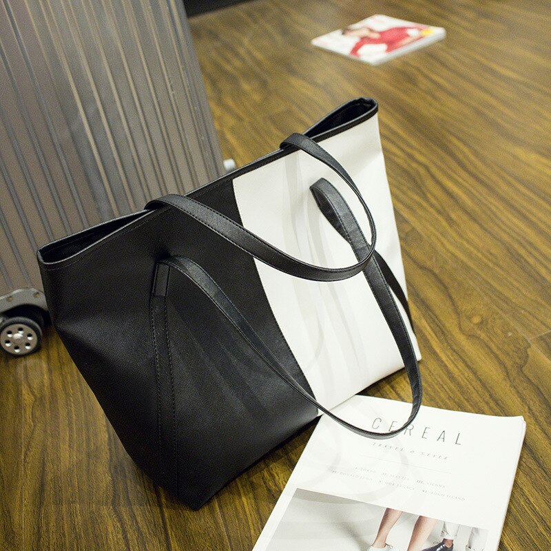 New Fashion Trend Single Shoulder Bag PU Personality Multi-Function Women Bag Large Capacity Handbag