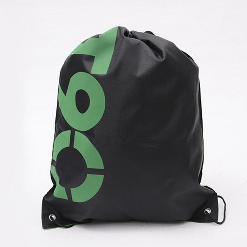 1pc Waterproof Drawstring Backpack Outdoor Travel Organizer Housekeeping Storage Bag for Clothes Shoes Kids Toy