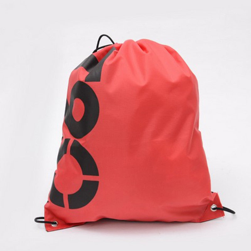 1pc Waterproof Drawstring Backpack Outdoor Travel Organizer Housekeeping Storage Bag for Clothes Shoes Kids Toy