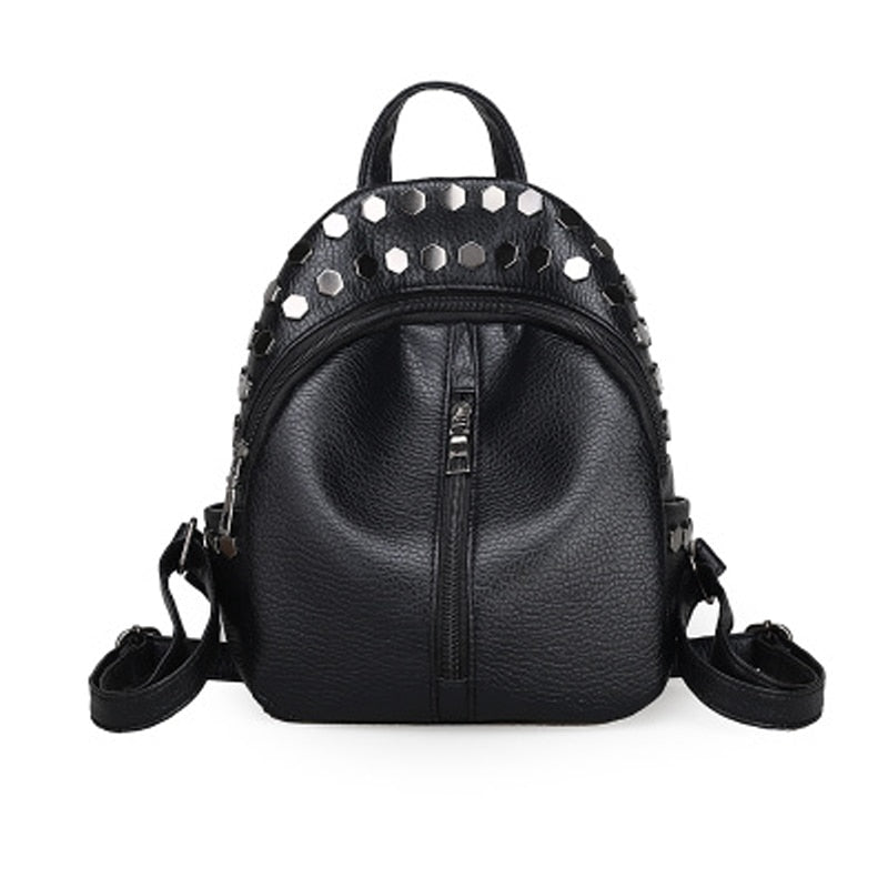 Mini Shoulder Bag Washing pu leather travel fashion multi-use package female chest bag three backpack tide package z779