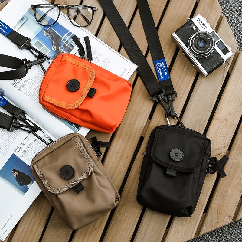 YIFANGZHE Mini Crossbody Bag Fashion Cellphone Bag, Waterproof Storage Phone Pouch Handbag with Shoulder Strap for Men /Women