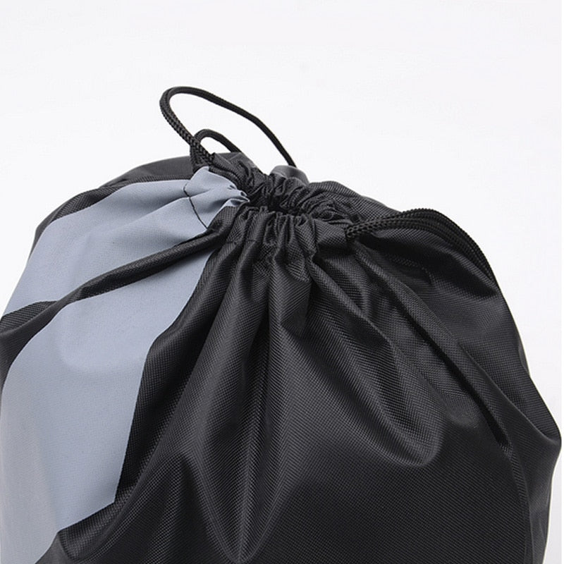 1pc Waterproof Drawstring Backpack Outdoor Travel Organizer Housekeeping Storage Bag for Clothes Shoes Kids Toy