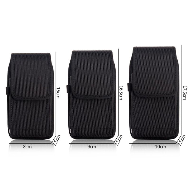 Portable high quality durable nylon purse Phone Pocket Hanging Waist Storage Bag Fanny Pack