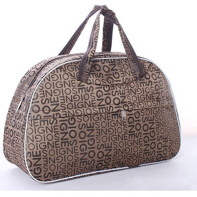 Travel Bag Women Large Capacity Portable Shoulder Duffle Bag Hand Luggage Bag Clothes Organizer Glamor Girl Bags pt1280