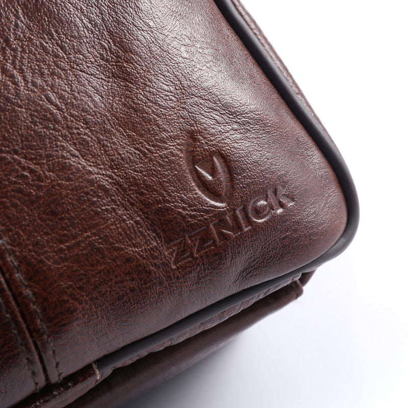 ZZNICK Men Bags Ipad Handbags Sheepskin Leather Male Messenger Purse Man Crossbody Shoulder Bag Men's Travel Bags 8101