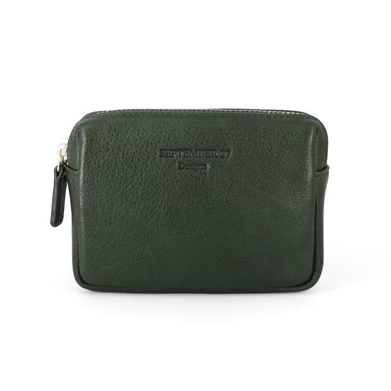 New Style Coin Purses Female First Layer Leather Zipper Mini Car Key Wallets Women 100% Cowskin Credit Card Purse Pouch Bag