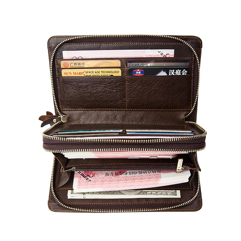 WESTAL Genuine Leather wallet male Men's Wallets for Credit Card Holder Clutch Male bags Coin Purse Men casual portmonee new9069
