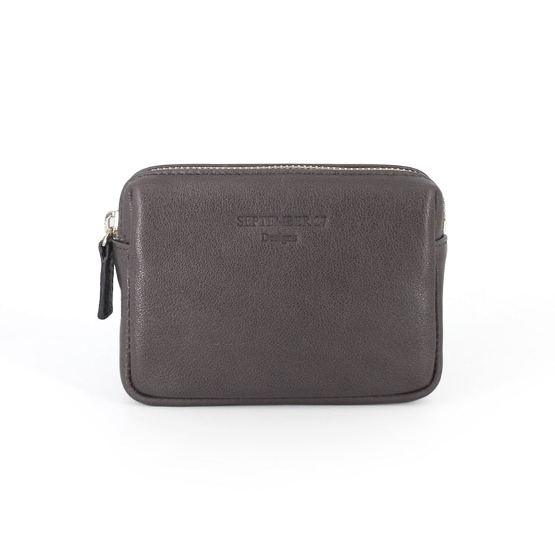 New Style Coin Purses Female First Layer Leather Zipper Mini Car Key Wallets Women 100% Cowskin Credit Card Purse Pouch Bag