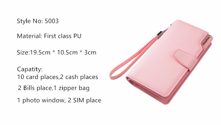 fashion women wallet leather brand wallets women wholesale lady purse High capacity clutch bag for women gift