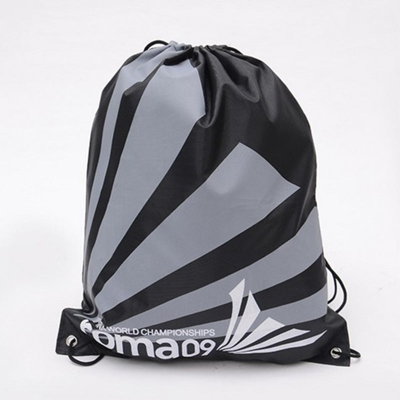 1pc Waterproof Drawstring Backpack Outdoor Travel Organizer Housekeeping Storage Bag for Clothes Shoes Kids Toy