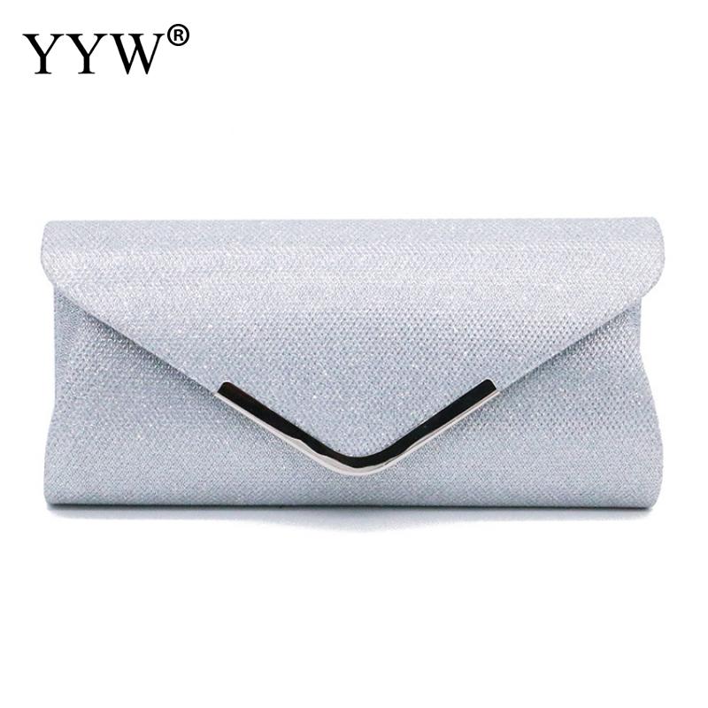Clutch Bag Female Satin Diamante Handbag Vintage Chain Evening Clutch Wallet Party Envelope Phone Bag Bolsos
