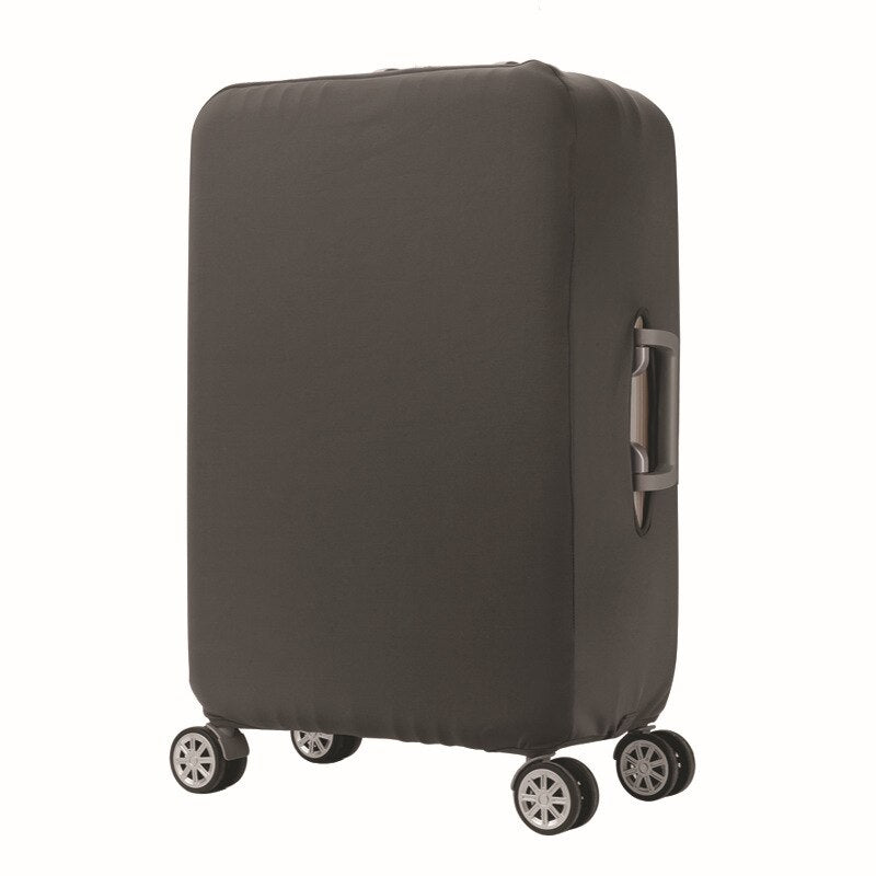 Travel thick elastic protective cover solid color luggage dust cover 9 color optional luggage cover Travel accessories