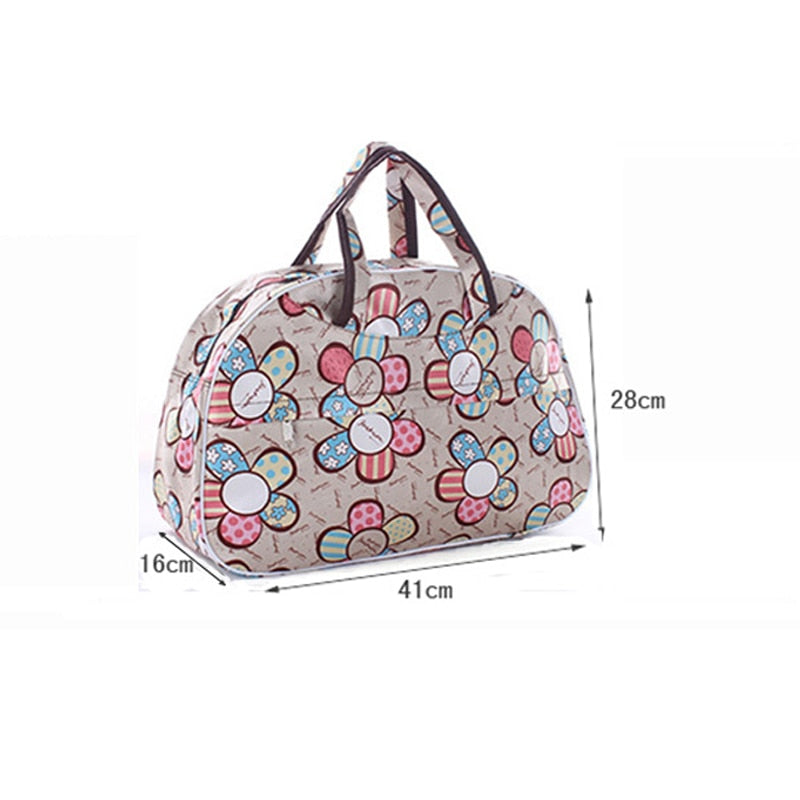 Travel Bag Women Large Capacity Portable Shoulder Duffle Bag Hand Luggage Bag Clothes Organizer Glamor Girl Bags pt1280