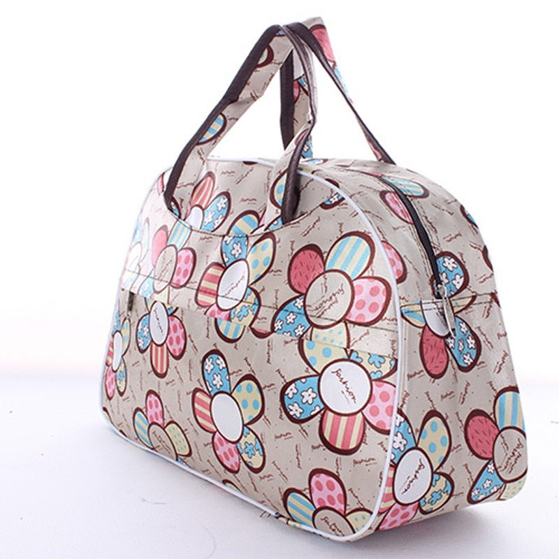 Travel Bag Women Large Capacity Portable Shoulder Duffle Bag Hand Luggage Bag Clothes Organizer Glamor Girl Bags pt1280