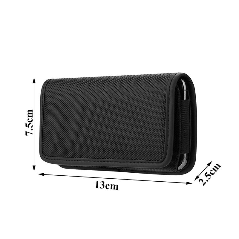 Men Oxford Waist Bag Universal Bum Bag Cellphone Holster Holder Waist Bag Case Multifunctional Waist Bag phone Cover belt case