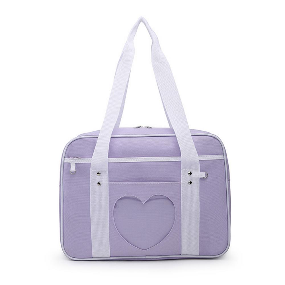 Japanese Preppy Style JK Pink Uniform Shoulder School Bags For Women Girls oxford Large Capacity Casual Luggage Handbags Tote