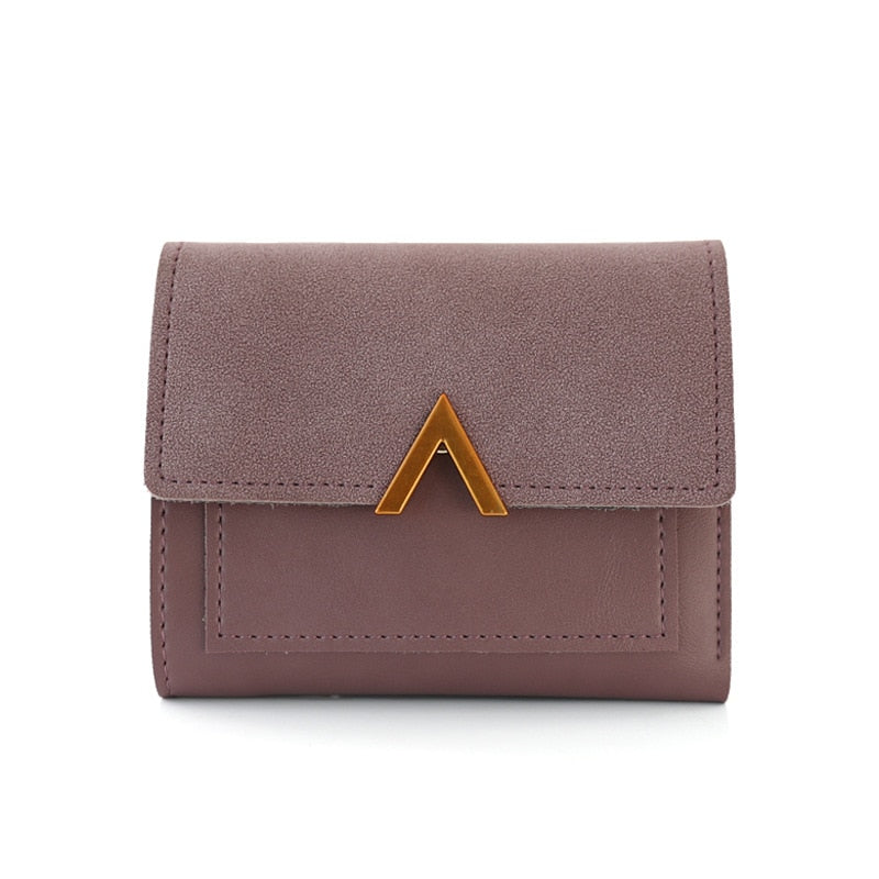 New Women's Wallet Short Women Coin Purse Wallets Card Holder Ladies Small Wallet Female Hasp Mini Clutch Girl Money Bag