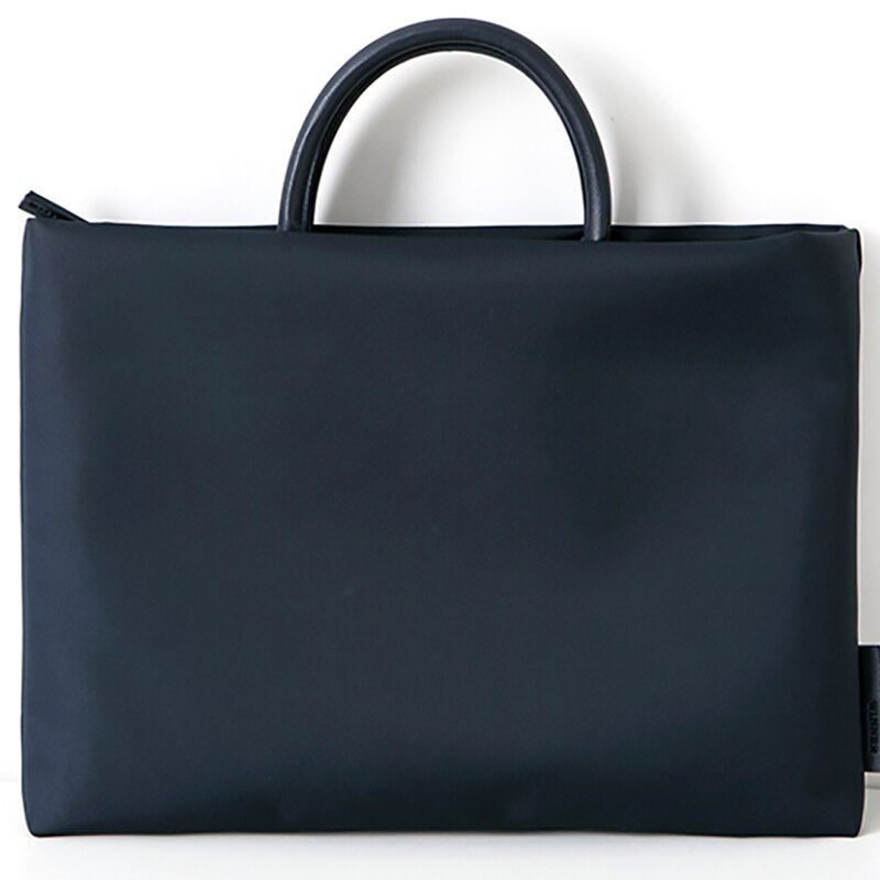 Laptop Bag 13 14 15 15.6 inch Handbag Women Notebook Bag For Macbook Pro Air 13 Case Xiaomi Asus PU Handle Luxury Computer Bag