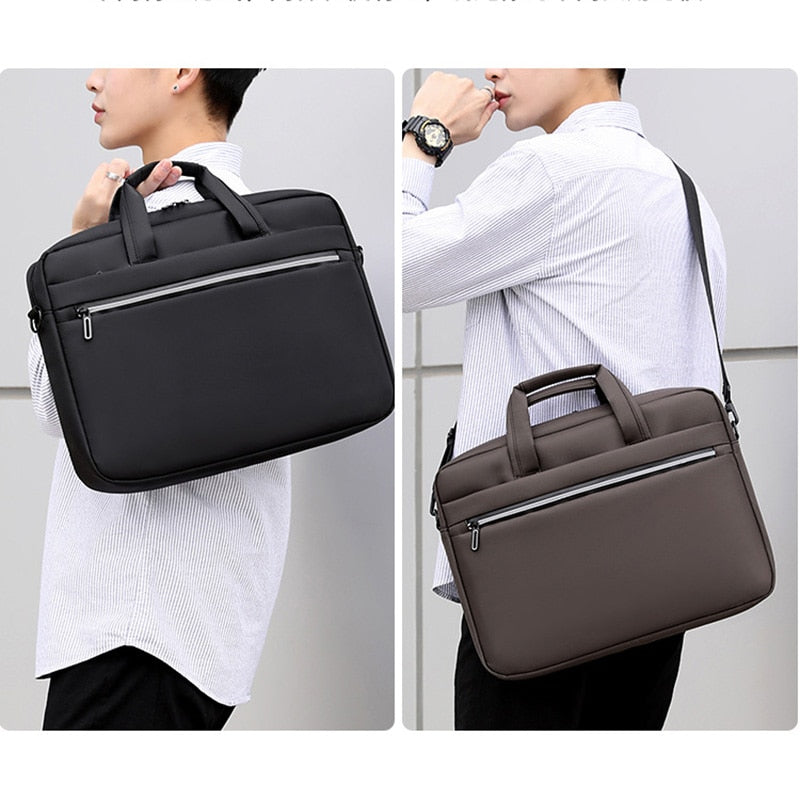 Men's bag Briefcase oxford laptop bag shoulder notebook case bag for macbook Air Pro men shoulder handbag