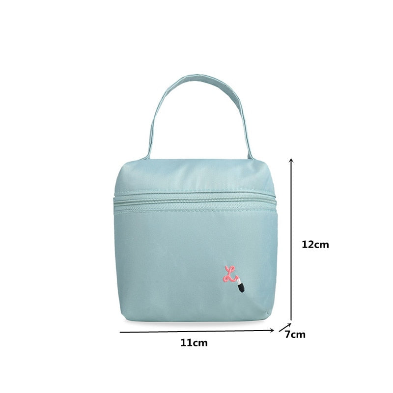1 Pc Mini Makeup Bag Lipstick Storage Pouch Women Cute Small Cosmetic Make up Bags Portable Girl Travel Organizer Beauty Case