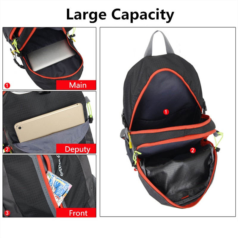 Travel Climbing Backpacks Men Travel Bags Waterproof 35L Hiking Backpacks Outdoor Camping Backpack Sport Bag Men Backpack