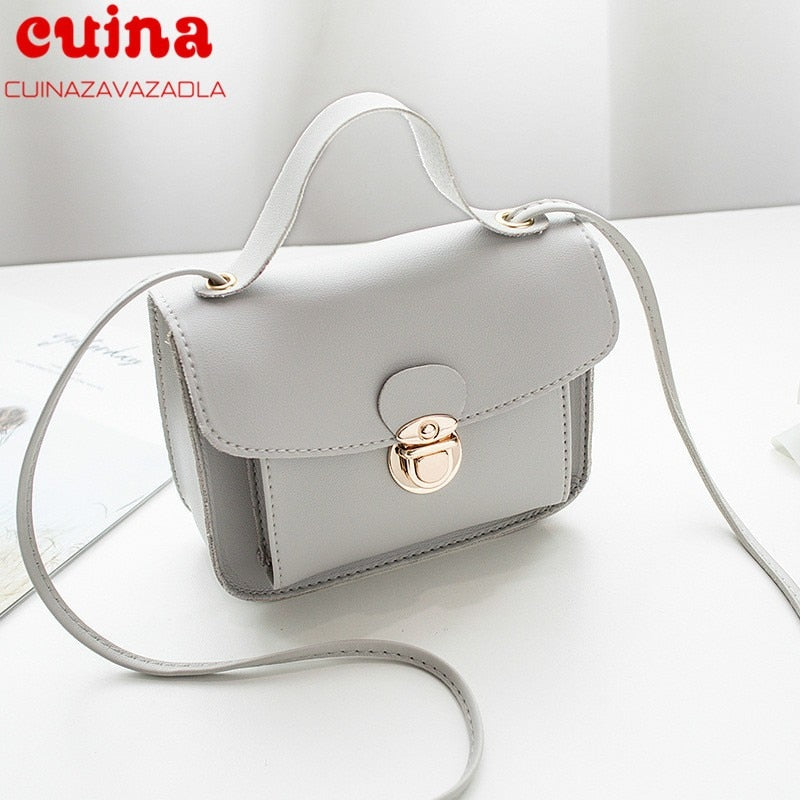 New Bags For Women Fashion Shoulder Bag Ladies Female Handbag Phone Purse Pu Leather Women Small Shell Crossbody Messenger Bag