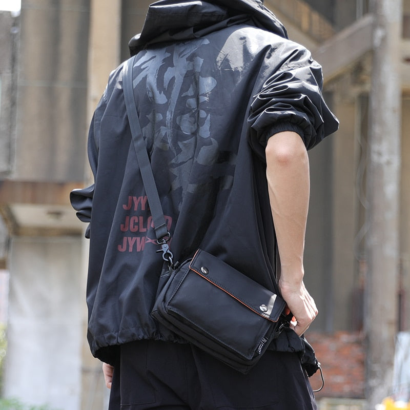 FYUZE Men sling bag mini Nylon Waterproof male shoulder bag boy wallets small chest bag slim crossbody bag dropshipping