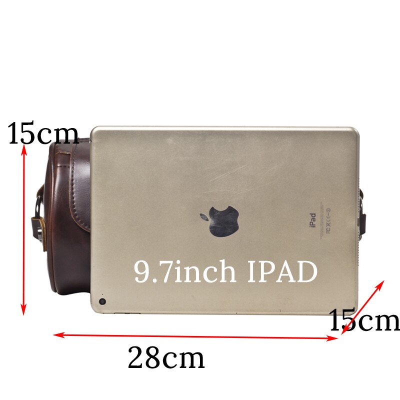 GUMST Brand Hot Sale Bucket Men Bags Vintage Small Shoulder Bag Pu Leather Mens Messenger Bag Cylinder Men's Crossbody Bags Male
