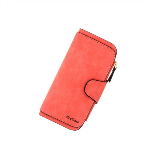 Women's wallet made of leather Wallets Three fold VINTAGE Womens purses mobile phone Purse Female Coin Purse Carteira Feminina