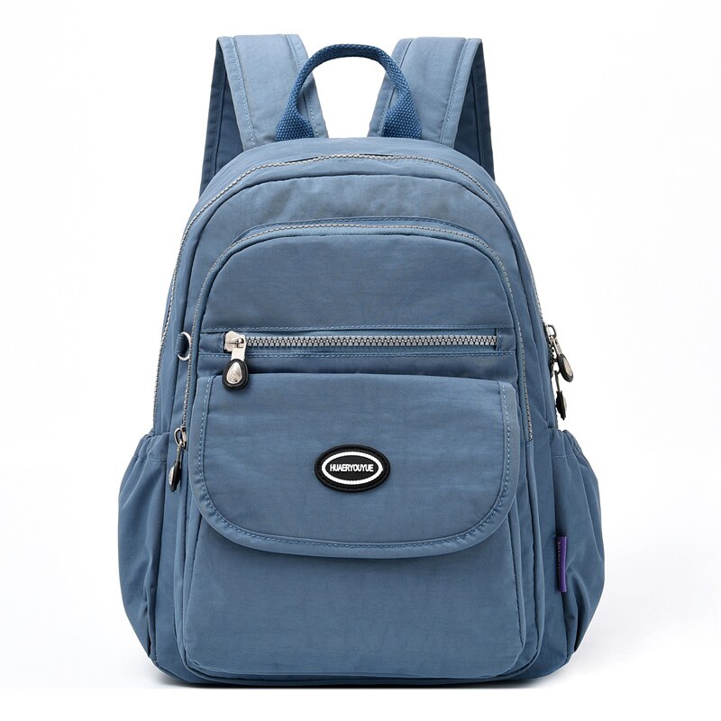 Fashion Women Backpack Waterproof School Backpacks for Teenagers Girls Nylon Cloth Shoulder Bag Ladies Travel Bookbag Mochilas