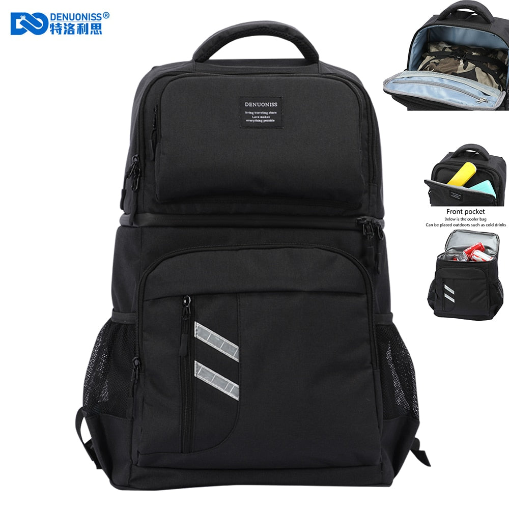DENUONISS Fashion Men Backpack Shoulder Bag Male Fashion Best Travel Backpacks Everyday Bagpack For Teenager Boy Mochila