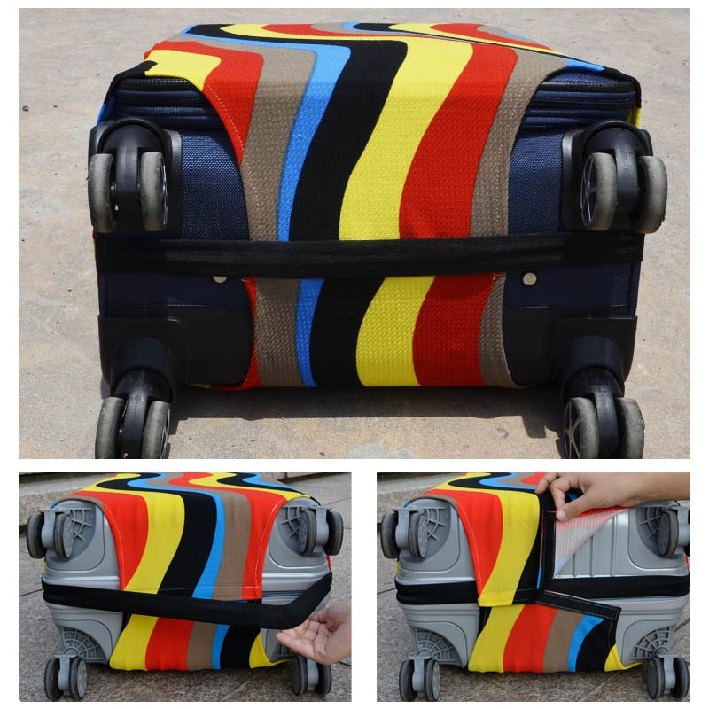 New Travel On Road Luggage Cover Luggage Protector Suitcase Protective Covers for Trolley Case Trunk Case Apply to 18-30 inch