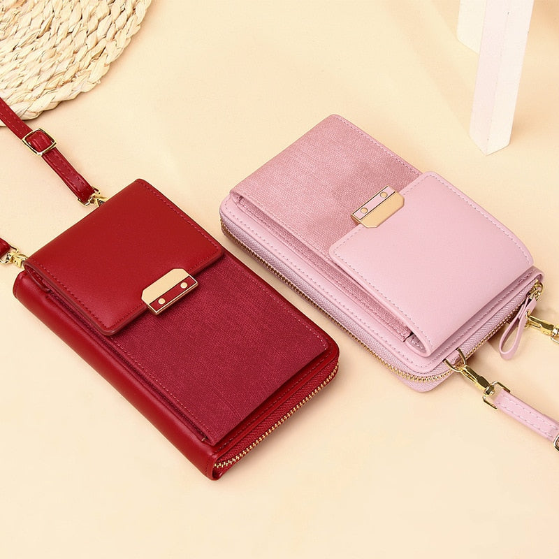 Handbags for Women's Bag Messenger Bags Female Shoulder Bag Mobile Phone Bag Small Square Bag Crossbody Wallet Card Packag