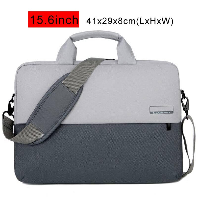 13 14 16 inch Laptop Handbag Men's Large Capacity Briefcase Business Office Documents Bag Notebook Bags Long Strap Handbag XA83C