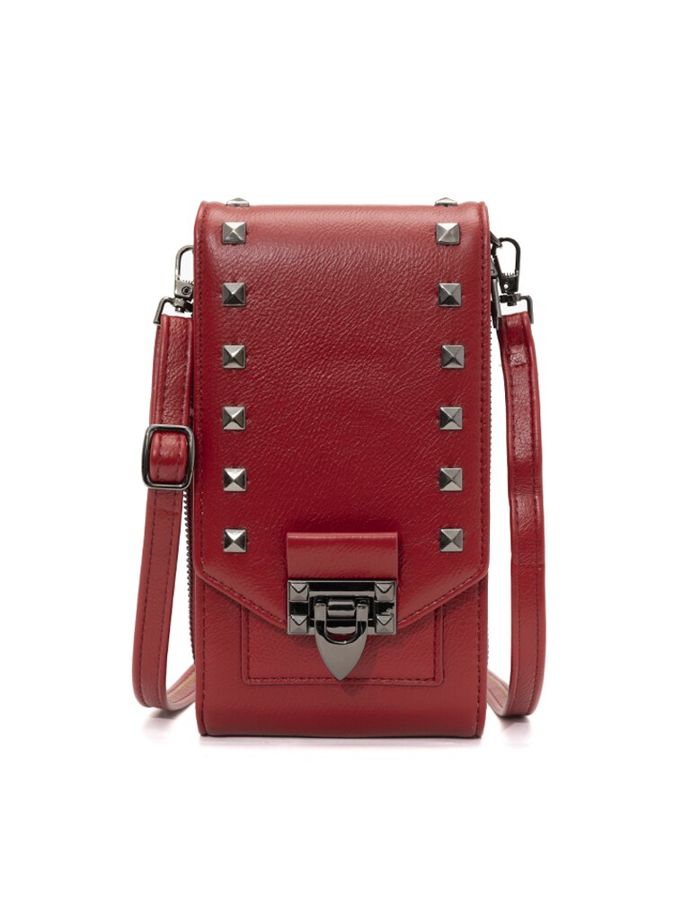 New Trend Messenger Bag For Women Shoulder Phone Wallet Crossbody Coin Purse Ladies PU Leather Hang Mobile Pocket Female Handbag