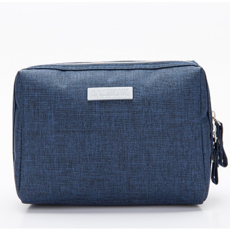 1Pcs Small Protable Women's Cosmetic Bag Waterproof Travel Business Men Storage Bag Organizer for Cosmetics Women Makeup Bags