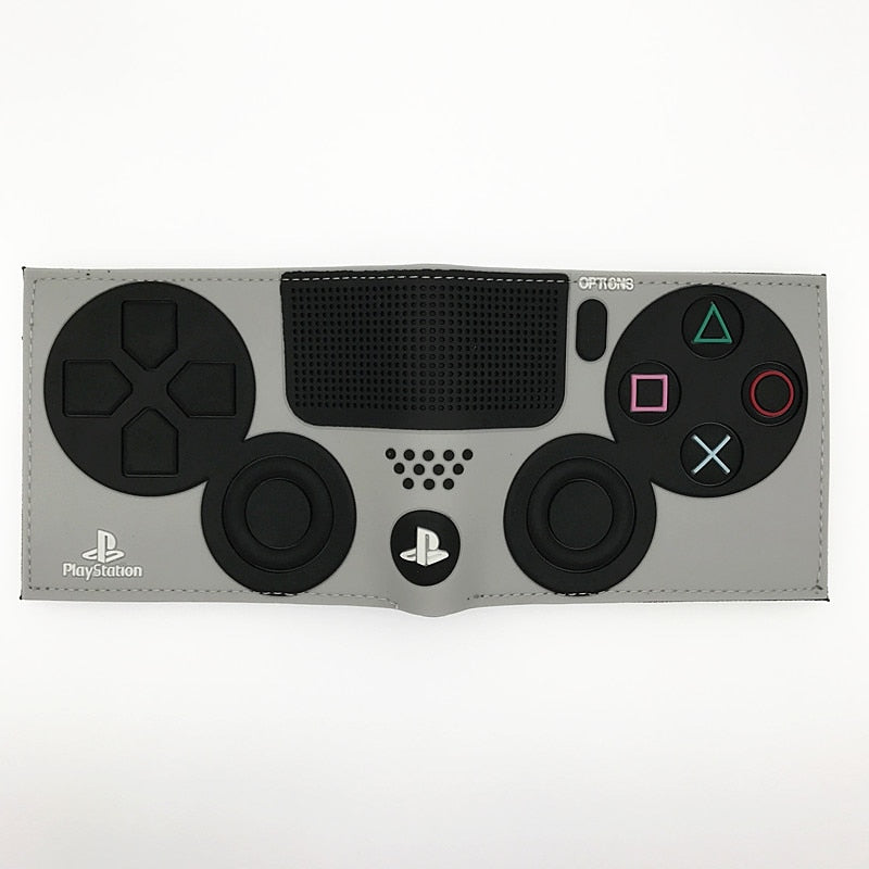 3D Touch Games Playstation Purse Anime Cartoon PVC Wallets for Students Boy Girl Money Coin Holder Short Wallet