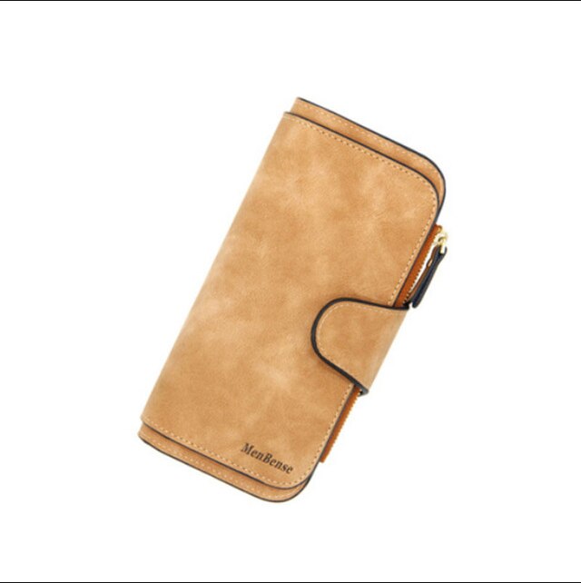 Women's wallet made of leather Wallets Three fold VINTAGE Womens purses mobile phone Purse Female Coin Purse Carteira Feminina