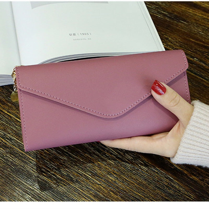 Long Tassel Wallet Women Purses Fashion Coin Purse Card Holder Wallets Female High Quality Clutch Money Bag PU Leather Wallet
