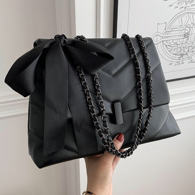 Bag Women's New Fashion Autumn And Winter High-capacity Single Shoulder Messenger Bag Fashion Tote Bag