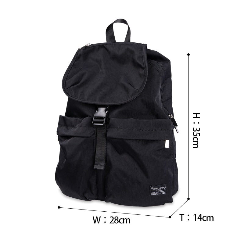 HK Men's Mini Backpack Japanese and Korean Style Teenager School Boys Girls Backpack Cute Travel Bag Women's Backpack Mochila