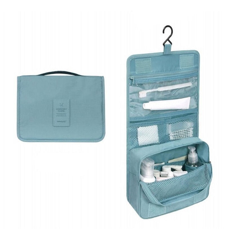 High Capacity Makeup Bags Women Travel Cosmetic Wash Pouch Waterproof Toiletries Storage Bag Ladies Make Up Beauty Bag Neceser