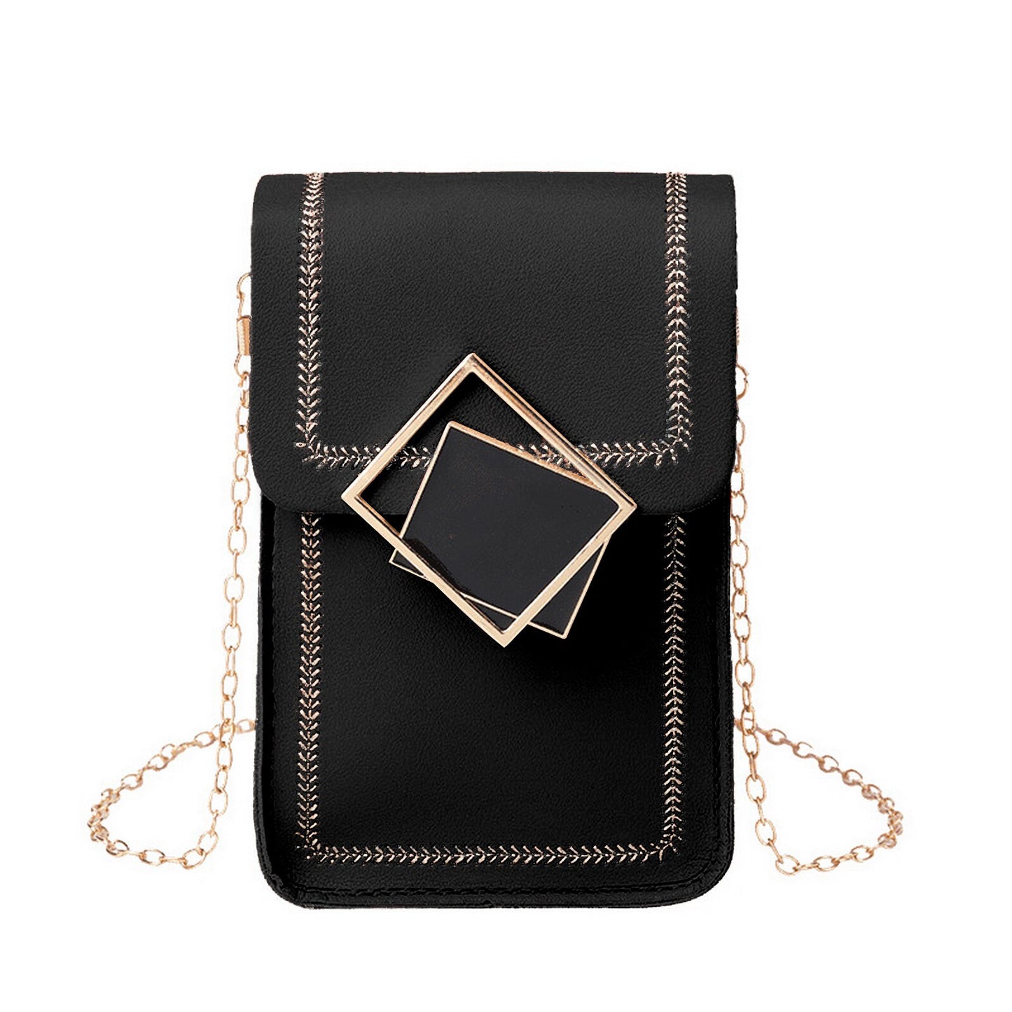 Touch Screen Cell Phone Purse Smartphone Wallet Leather Shoulder Strap Handbag Women Bag For Iphone Wallet Shoulder Bags