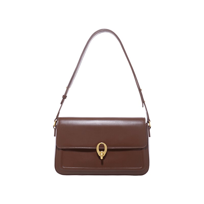 LA FESTIN Designer Women Fashion Brand One-shoulder Messenger New Trendy All-match Simple Underarm Square Bags Leather