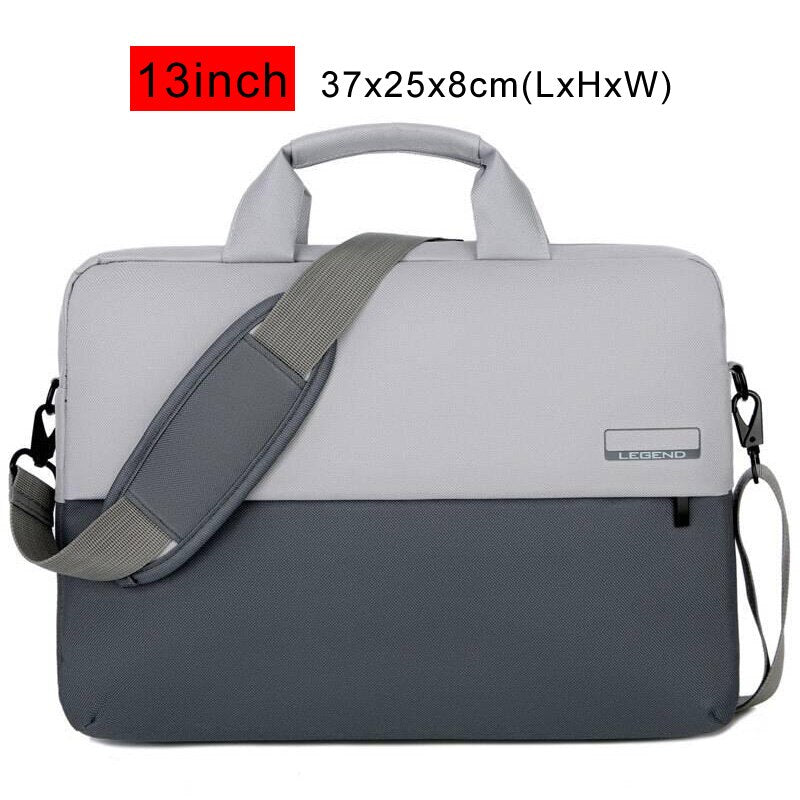 13 14 16 inch Laptop Handbag Men's Large Capacity Briefcase Business Office Documents Bag Notebook Bags Long Strap Handbag XA83C