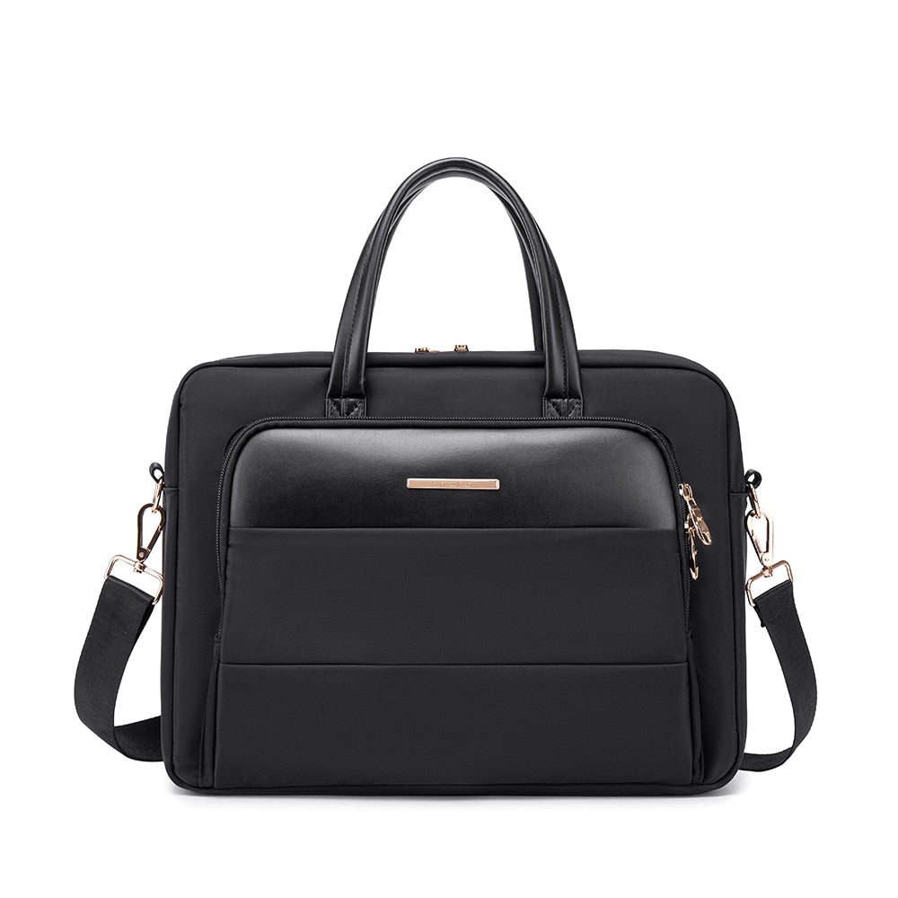 PU Leather Women Laptop Bag Notebook Carrying Case Briefcase for 13.3 14 15.6 inch Men Handbags shoulder