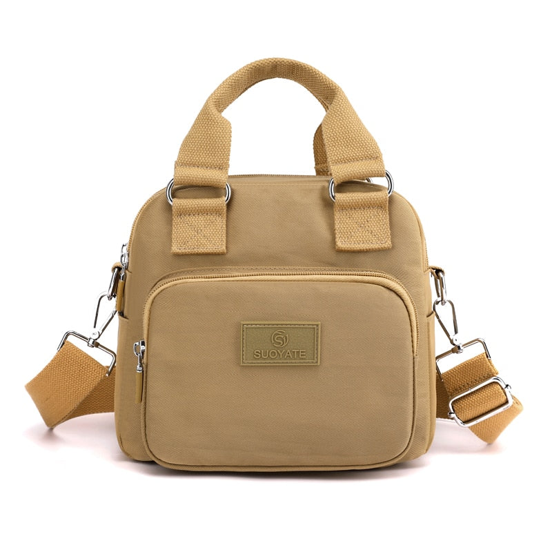 Women's Shoulder Bag Nylon Handbag Large Capacity New Fashion Messenger Bag Small Fashion Women's Single Shoulder Tote
