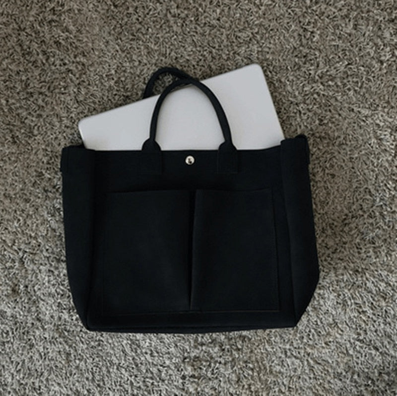 new Pu Leather laptop Bag Simple Handbags Famous Brands Women Shoulder Bag Casual Big Tote Vintage Ladies Crossbody Bags
