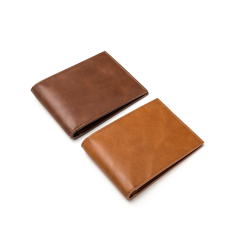 Zovyvol Business Men Wallets Rfid Credit Card Holder Money Bag Pu Leather Slim Wallet Purse Purse High Quality Carteira