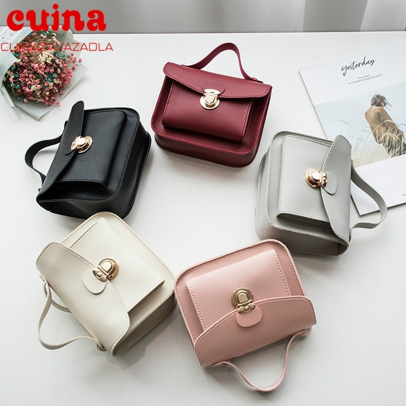 New Bags For Women Fashion Shoulder Bag Ladies Female Handbag Phone Purse Pu Leather Women Small Shell Crossbody Messenger Bag